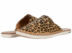 SeaVees Lido Slide Printed Cowhide