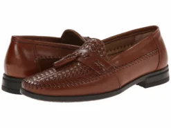 Nunn Bush Strafford Woven Moc Toe Loafer